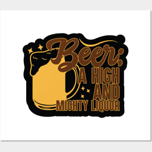 High and Mighty Liquor Posters and Art